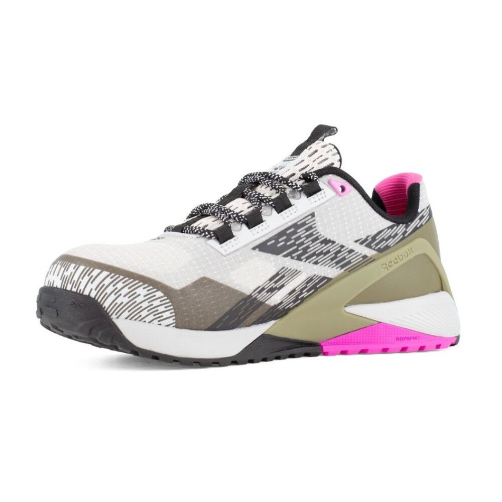 Reebok Nano X1 Adventure Women's Work Shoe Silver Green Size 7.5 W $146 [jb]